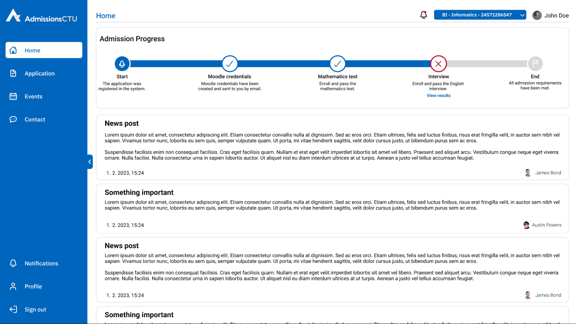 University Admission System